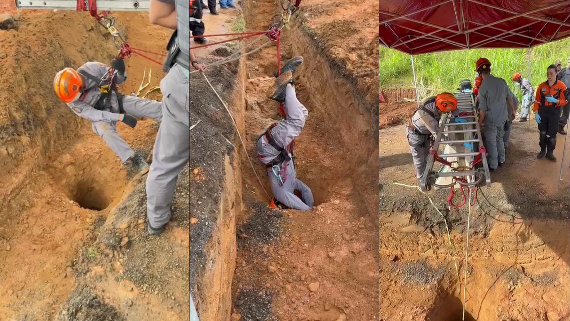 SP: Vídeo mostra resgate do corpo de empresário achado morto em Interlagos SP: Vídeo mostra resgate do corpo de empresário achado morto em Interlagos