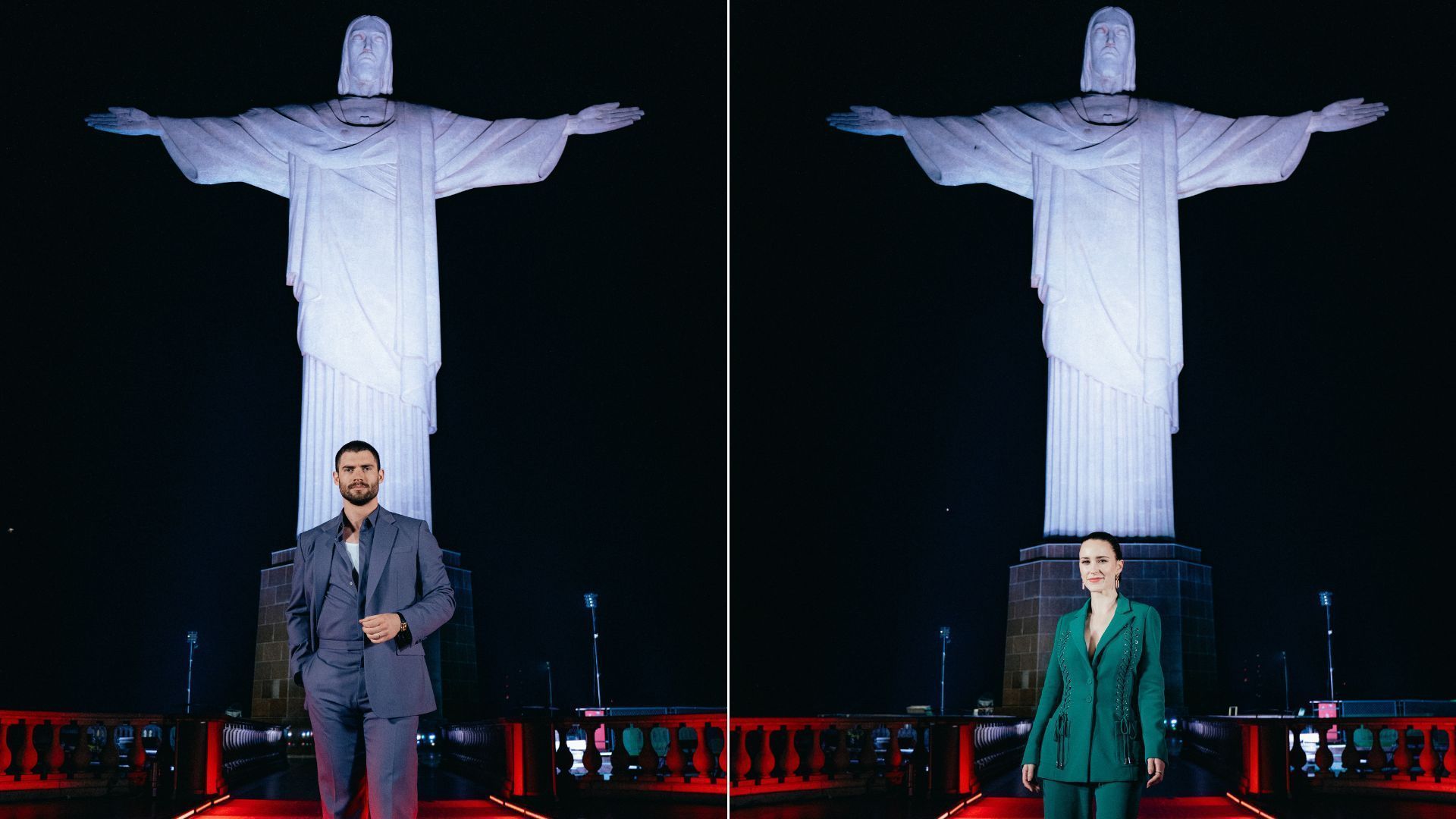“Superman”: novo Super-Homem e Lois Lane posam no Cristo Redentor; veja “Superman”: novo Super-Homem e Lois Lane posam no Cristo Redentor; veja