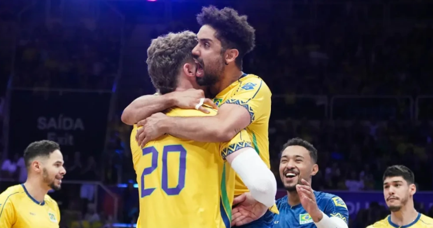 Brasil atropela Eslovênia e vence mais uma na Liga das Nações Masculina de Brasil atropela Eslovênia e vence mais uma na Liga das Nações Masculina de