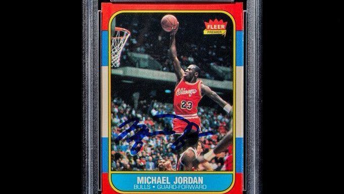 Card colecionável rara de Michael Jordan é vendida por R$ 13,7 milhões Card colecionável rara de Michael Jordan é vendida por R$ 13,7 milhões