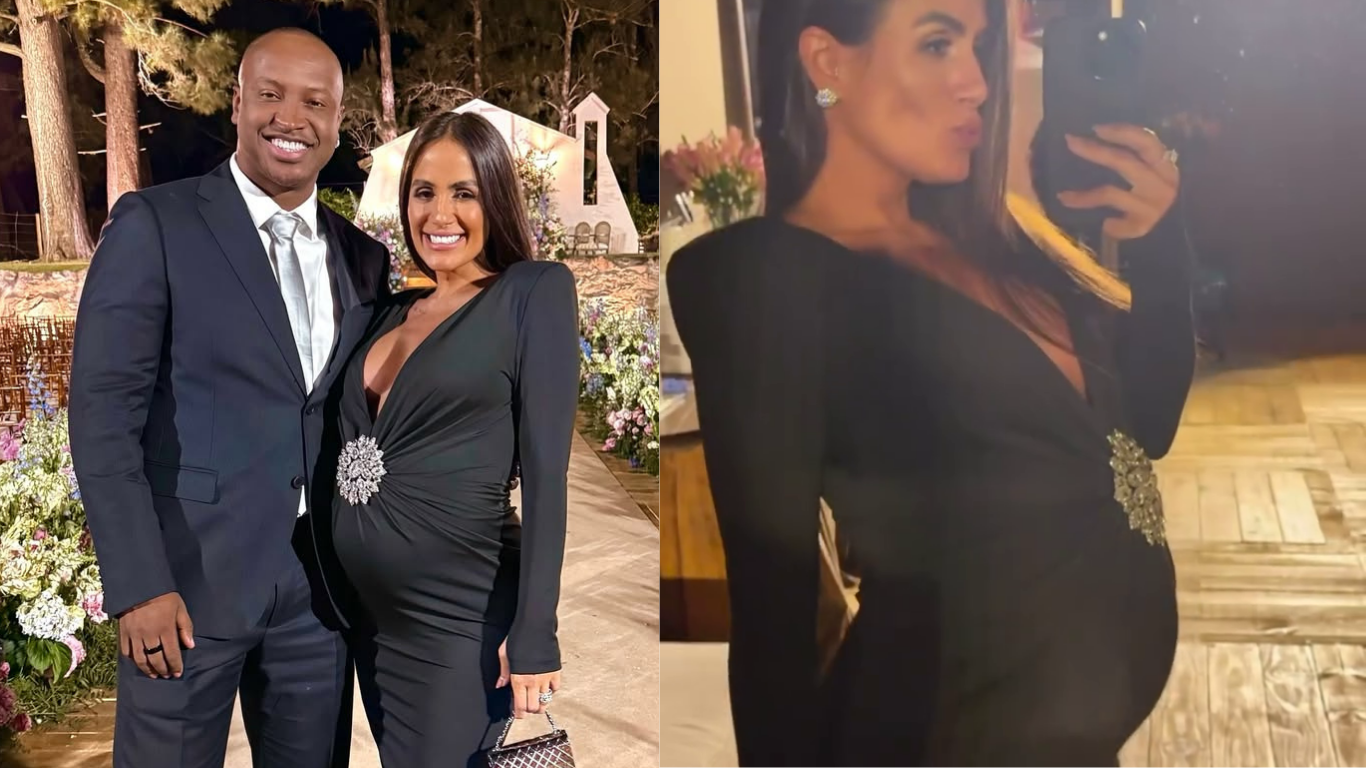Carol Peixinho exibe barrigão em casamento de Giovanna Lancellotti; veja Carol Peixinho exibe barrigão em casamento de Giovanna Lancellotti; veja