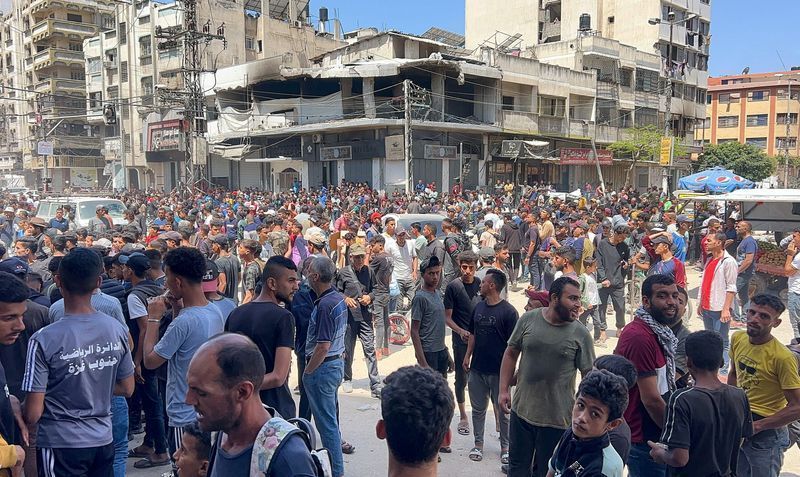 Plano de realocação para Gaza constitui uma onda de genocídio, diz Hamas Plano de realocação para Gaza constitui uma onda de genocídio, diz Hamas