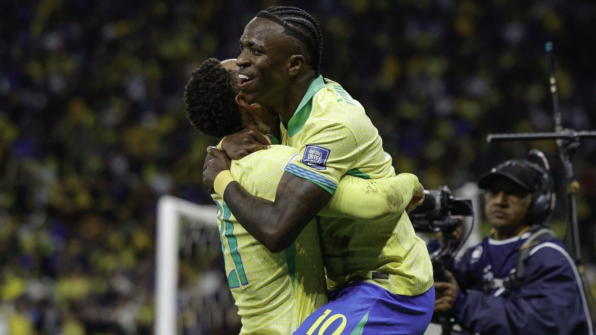 Vini Jr. celebra classificação à Copa e projeta sequência da Seleção