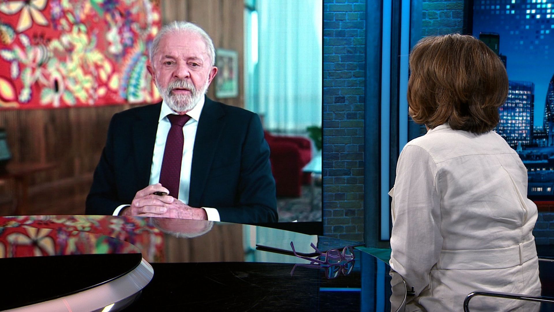 À CNN, Lula diz querer ter “boa relação com Trump”