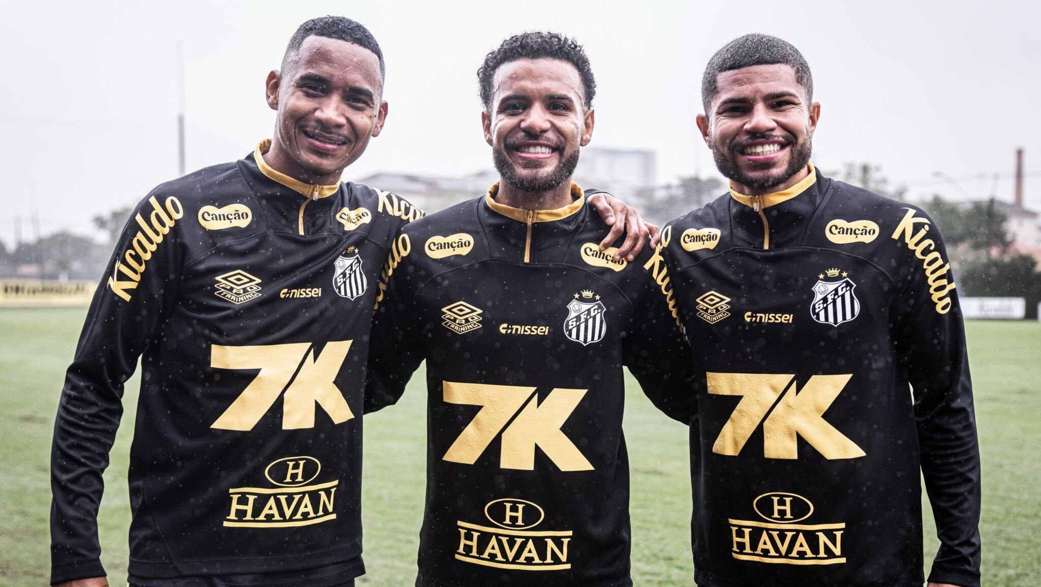 Destaques do time de Neymar na Kings League treinam no Santos Destaques do time de Neymar na Kings League treinam no Santos