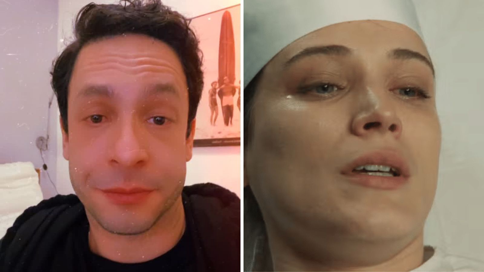 Rainer Cadete chora com morte de Maria em “Êta Mundo Melhor” Rainer Cadete chora com morte de Maria em “Êta Mundo Melhor”