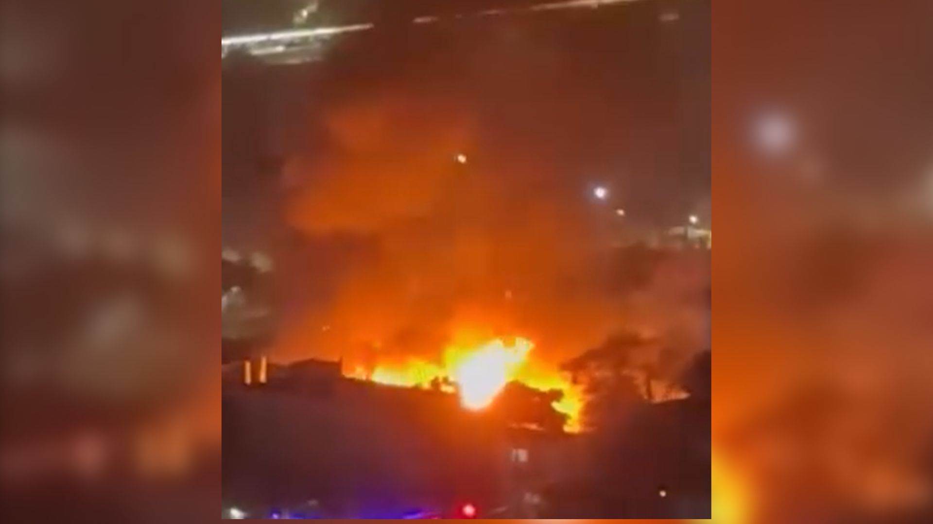 Queda de balão provoca dois incêndios simultâneos em Santo André, SP Queda de balão provoca dois incêndios simultâneos em Santo André, SP