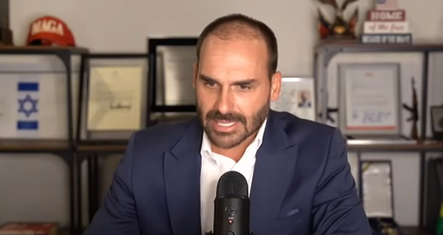 Nos EUA, Eduardo participa de subcomissão da Câmara de forma remota Nos EUA, Eduardo participa de subcomissão da Câmara de forma remota