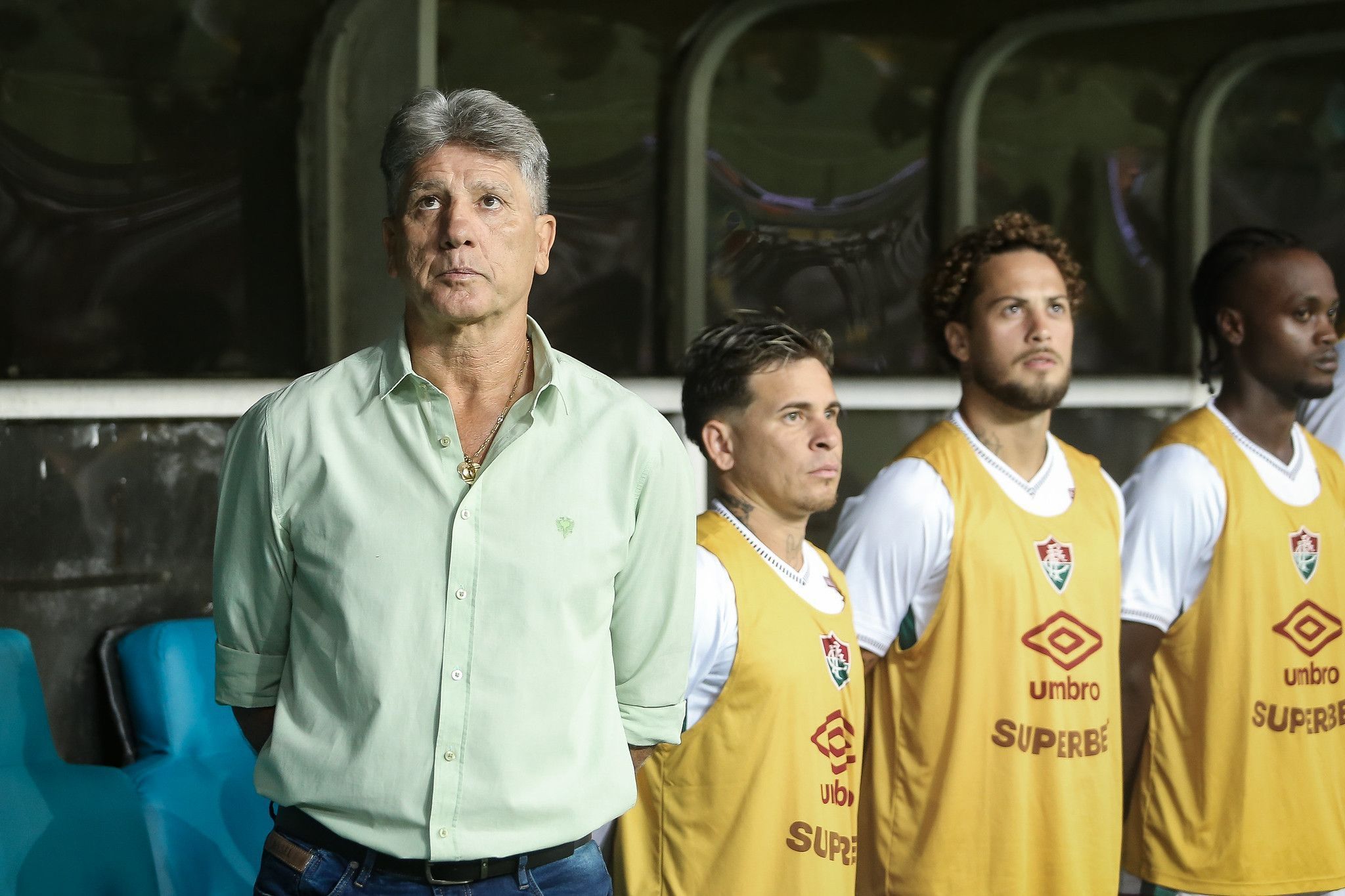 Renato elogia atuação mesmo após derrota do Fluminense na Copa do Brasil Renato elogia atuação mesmo após derrota do Fluminense na Copa do Brasil