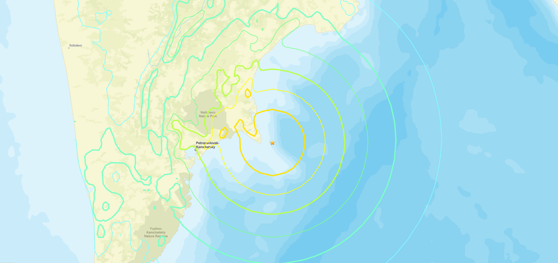 Terremoto de magnitude 7,1 atinge a região leste da Rússia, diz agência Terremoto de magnitude 7,1 atinge a região leste da Rússia, diz agência