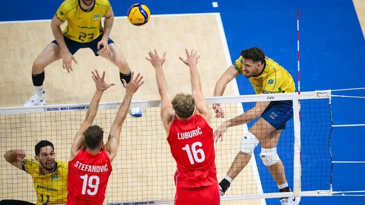 Mundial de Vôlei: Brasil perde para Sérvia e espera resultados para avançar Mundial de Vôlei: Brasil perde para Sérvia e espera resultados para avançar