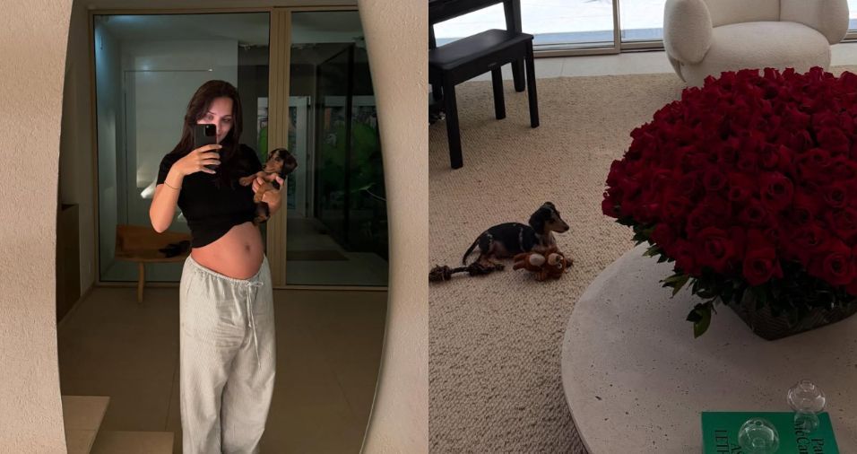 Rafa Kalimann mostra crescimento da barriga da 1ª gravidez em novas fotos