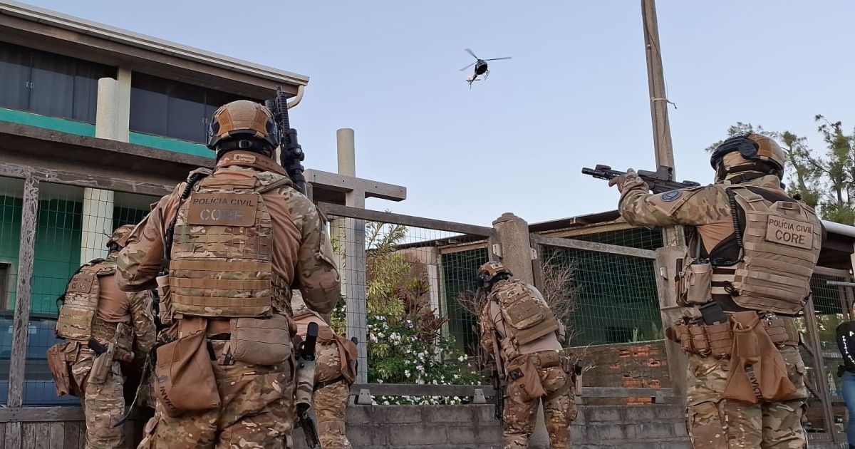 Polícia do RS combate tráfico e lavagem de dinheiro em cinco cidades