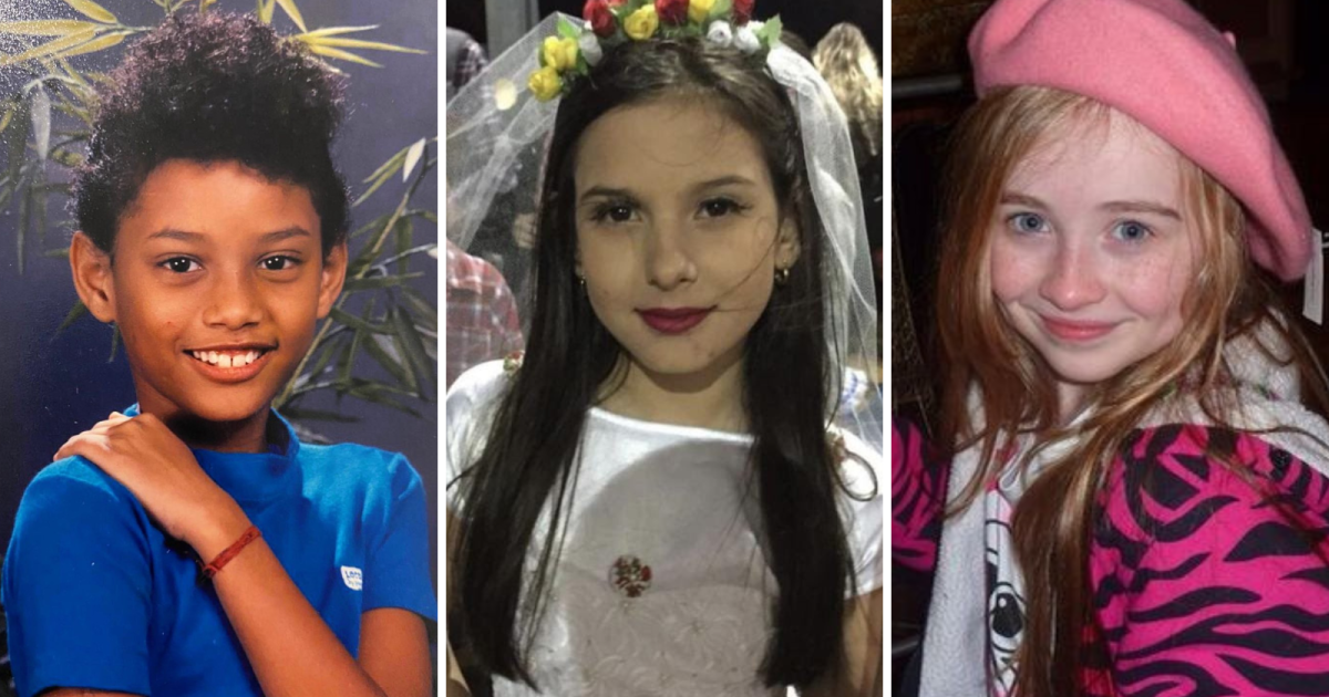 Dia das Crianças: veja fotos de famosos na infância