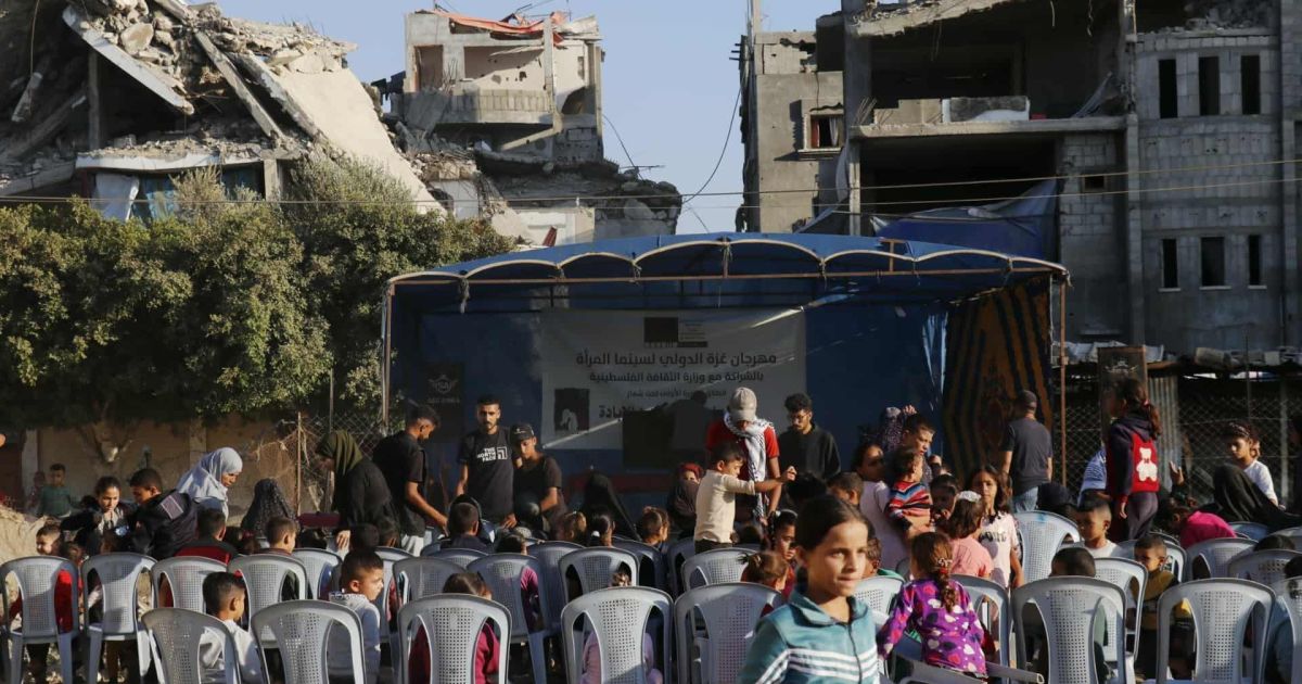 Gaza abre festival de cinema com filme sobre morte de palestina de 5 anos Gaza abre festival de cinema com filme sobre morte de palestina de 5 anos