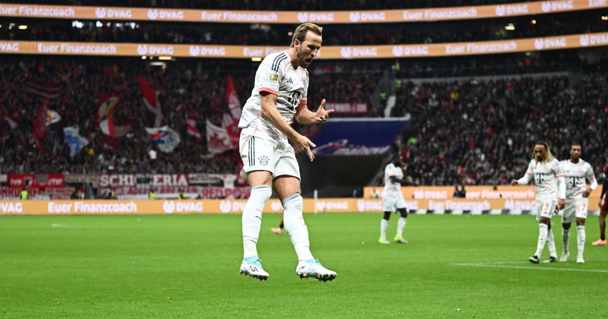 Em dia de recorde de Kane, Bayern vence o Frankfurt e dispara na Bundesliga Em dia de recorde de Kane, Bayern vence o Frankfurt e dispara na Bundesliga