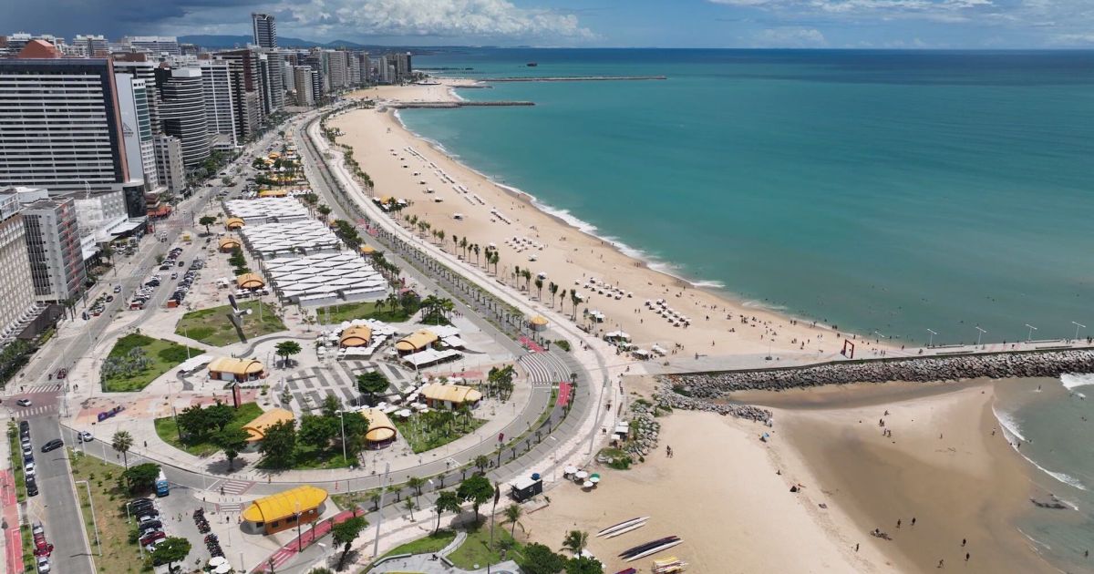 Semana com possibilidade de chuvas leves em Fortaleza Semana com possibilidade de chuvas leves em Fortaleza