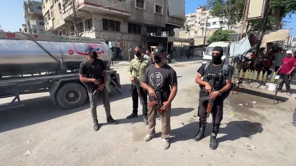 Polícia do Hamas é vista em ruas da Cidade de Gaza em meio ao cessar-fogo Polícia do Hamas é vista em ruas da Cidade de Gaza em meio ao cessar-fogo