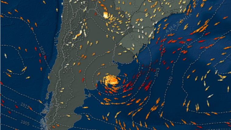 RS: Ciclone extratropical deve trazer temporais de volta no fim da semana