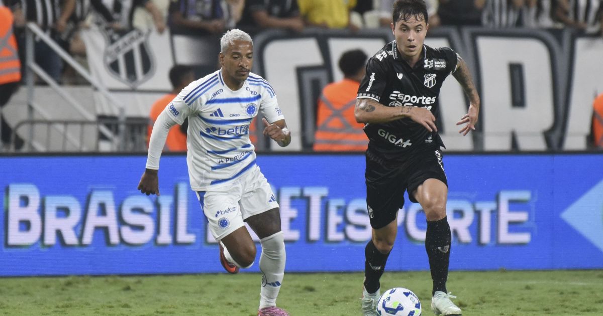Brasileiro: Ceará e Cruzeiro empatam em resultado ruim para ambos