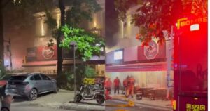 Bombeiros controlam princípio de incêndio no Braseiro da Gávea (RJ)