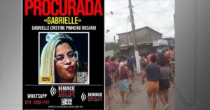 Polícia busca madrasta que matou jovem no Rio e moradores se revoltam