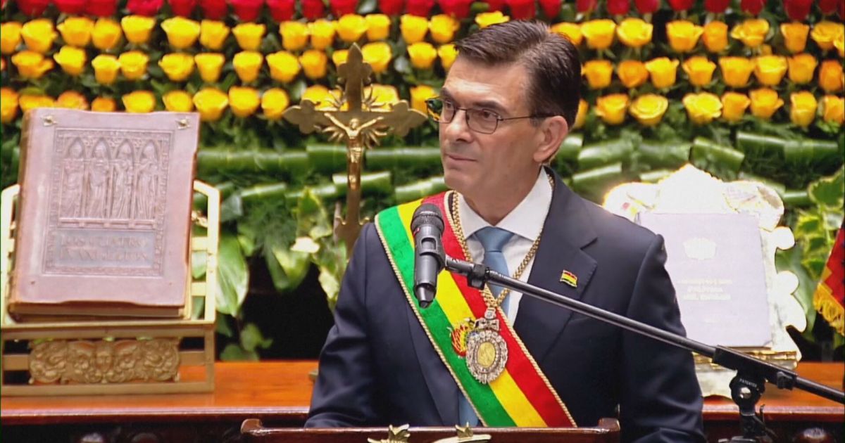 Rodrigo Paz toma posse como presidente da Bolívia Rodrigo Paz toma posse como presidente da Bolívia