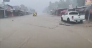 Tempestade tropical obriga moradores a deixarem casas nas Filipinas