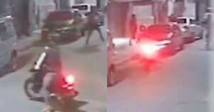 Polícia tenta identificar suspeitos de matar jovem na frente do pai em SP