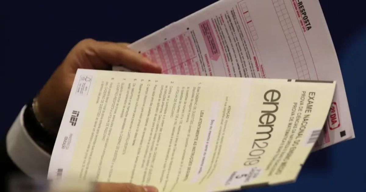 Inep divulga hoje gabarito oficial do Enem 2025