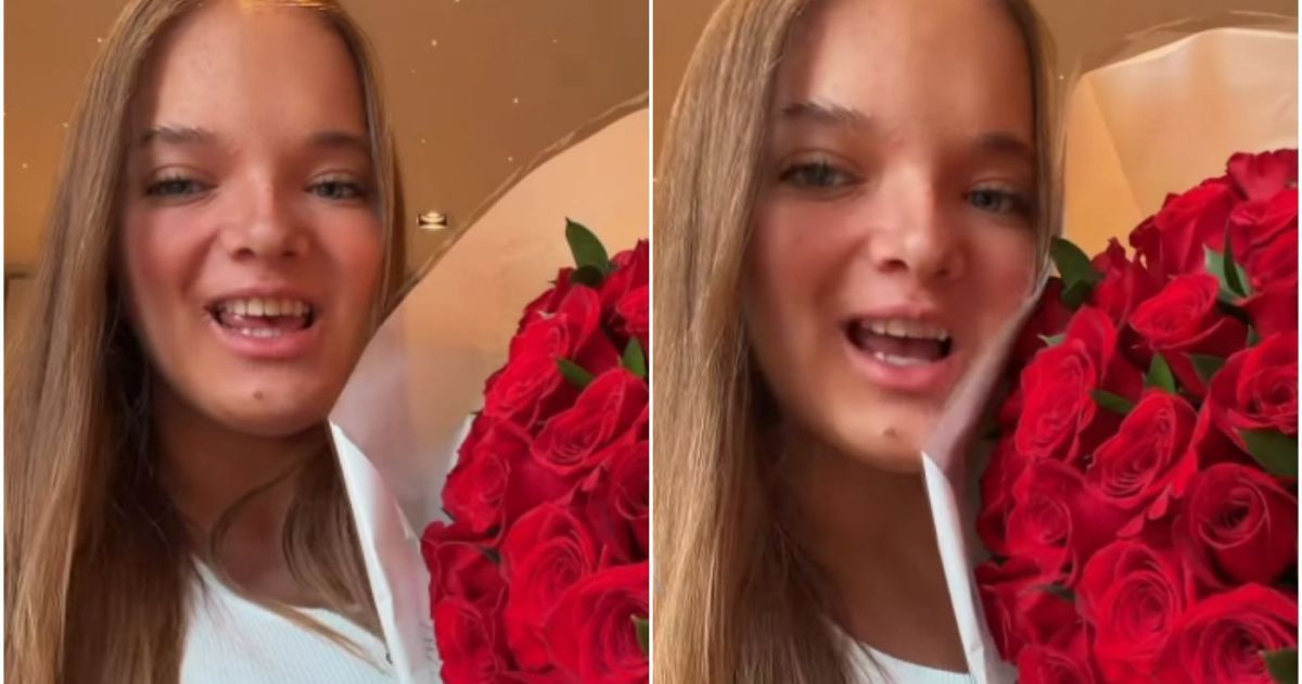 Rafa Justus mostra buquê de flores que ganhou de “pessoa especial”