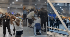Homem fica bêbado na sala vip, perde voo e tenta quebrar aeroporto em PE
