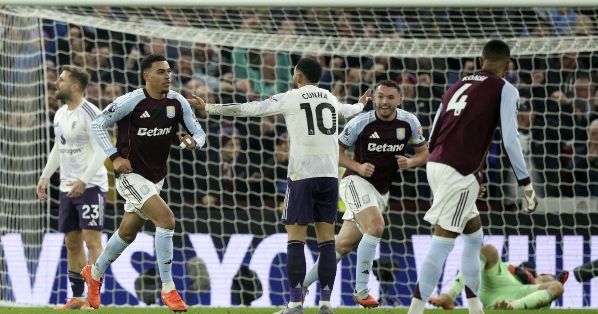 Joia inglesa ofusca Matheus Cunha, e Aston Villa bate o Manchester United