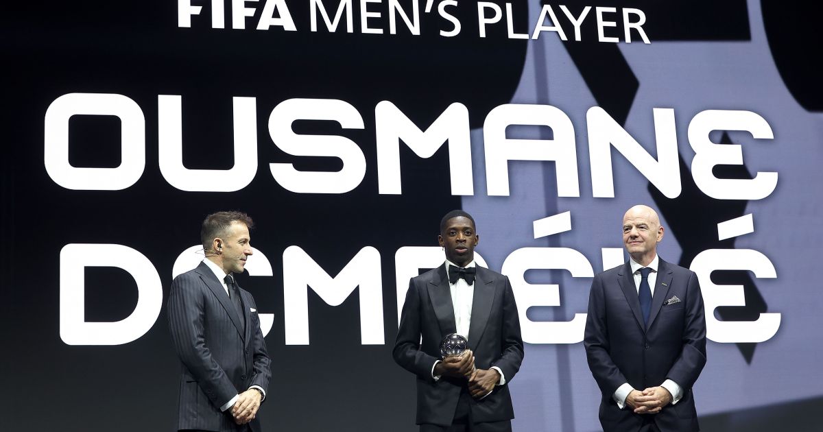 The Best 2025: Dembélé é eleito o melhor jogador do mundo pela Fifa The Best 2025: Dembélé é eleito o melhor jogador do mundo pela Fifa