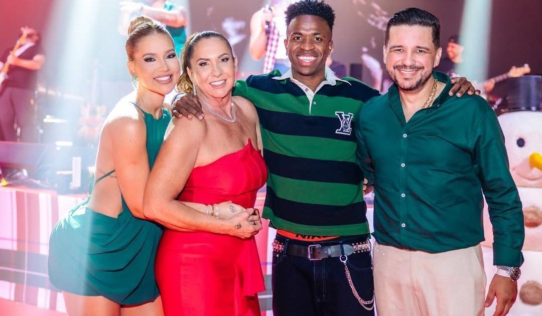 Padrasto de Virginia detona internauta após suposição envolvendo Vini Jr.