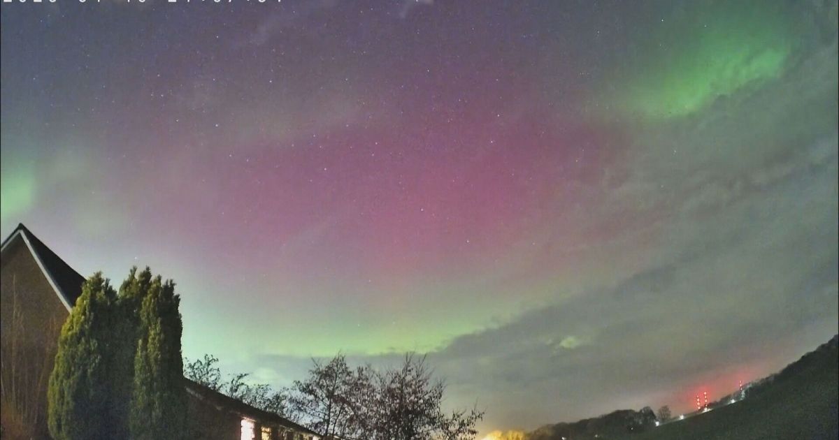 Aurora boreal é vista em regiões incomuns da Europa após tempestade solar