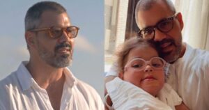 Juliano Cazarré se emociona ao falar sobre filha com malformação no coração