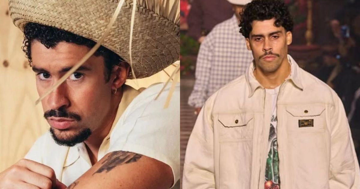 Sabia que Bad Bunny tem um irmão que é modelo? Conheça Bernie Martínez