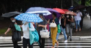 Defesa Civil emite alerta de chuva, granizo e ventos fortes em SP