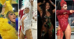 Carnaval 2026: musas e rainhas brilham em ensaios do Rio e de São Paulo