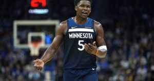 Anthony Edwards vai desfalcar os Timberwolves por pelo menos uma semana