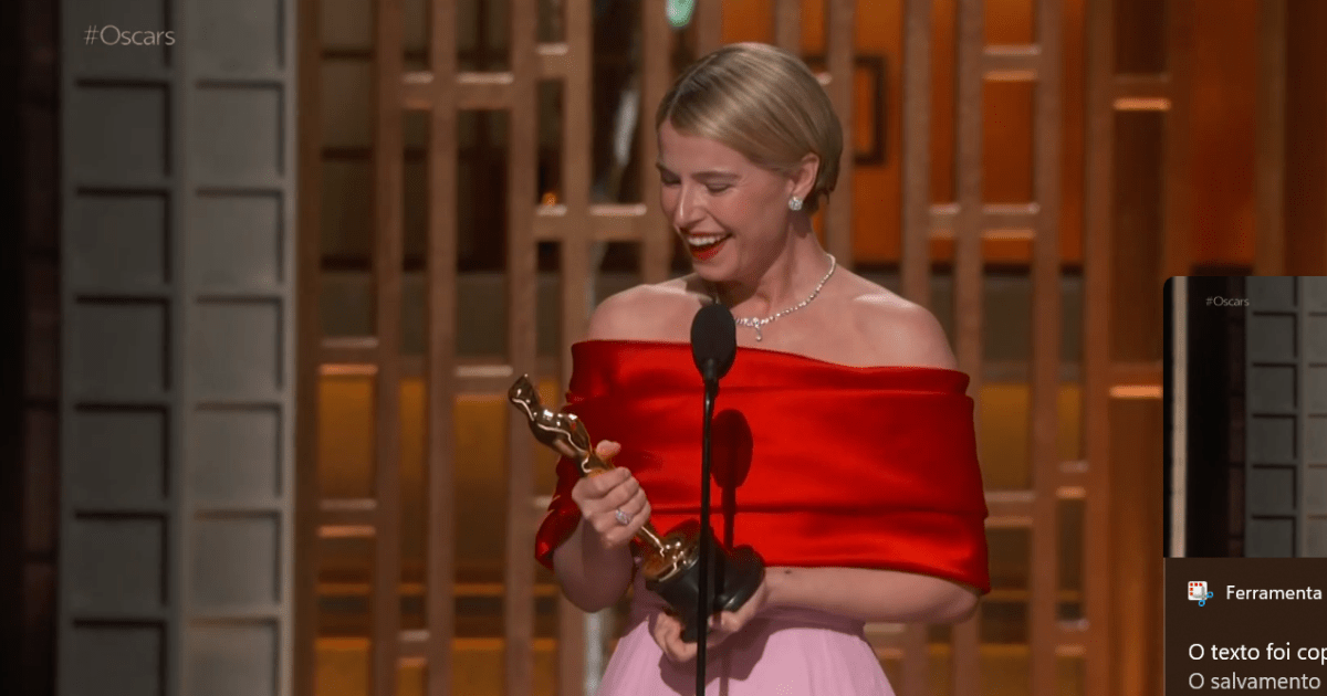 Jessie Buckley ganha Oscar de Melhor Atriz por “Hamnet” Jessie Buckley ganha Oscar de Melhor Atriz por “Hamnet”