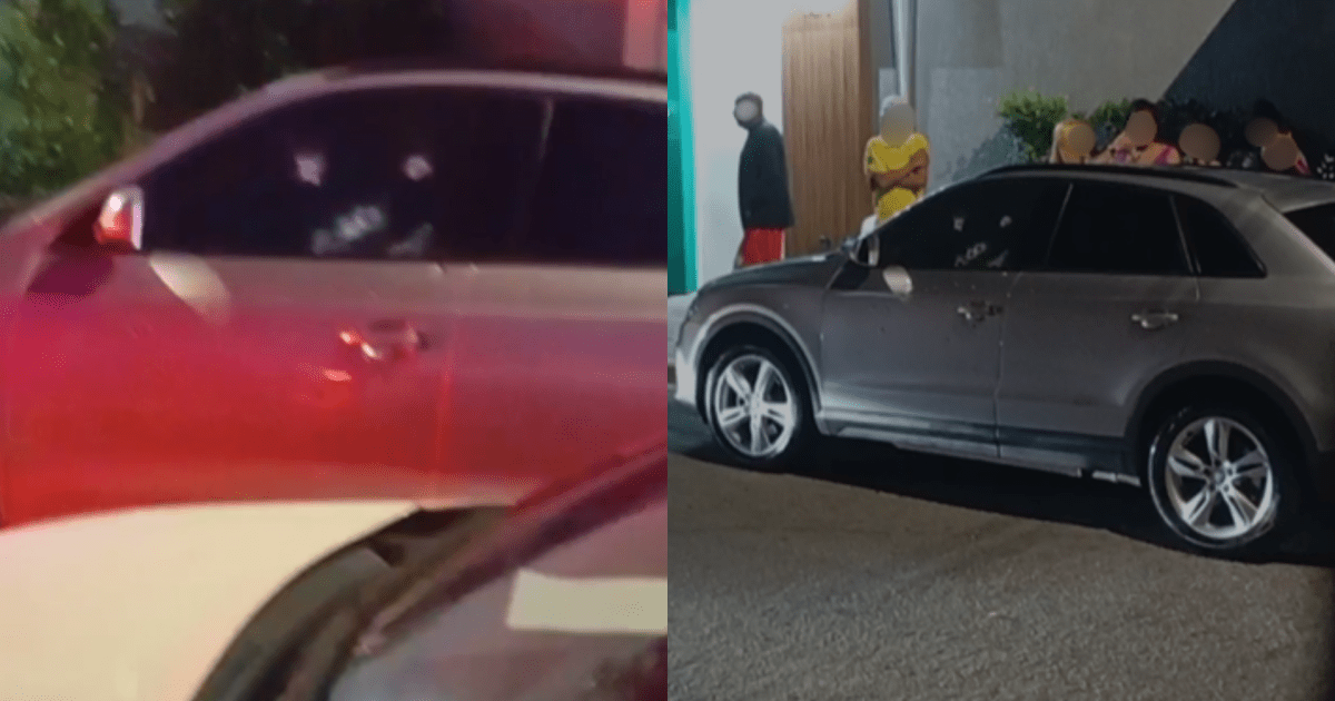 Casal é executado com mais de 20 tiros em carro de luxo na zona sul de SP Casal é executado com mais de 20 tiros em carro de luxo na zona sul de SP