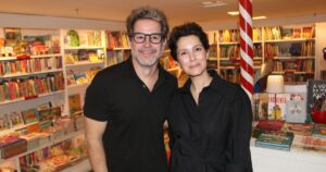 Ex-namorados, Murilo Benício e Cecilia Malan são vistos juntos no Rio