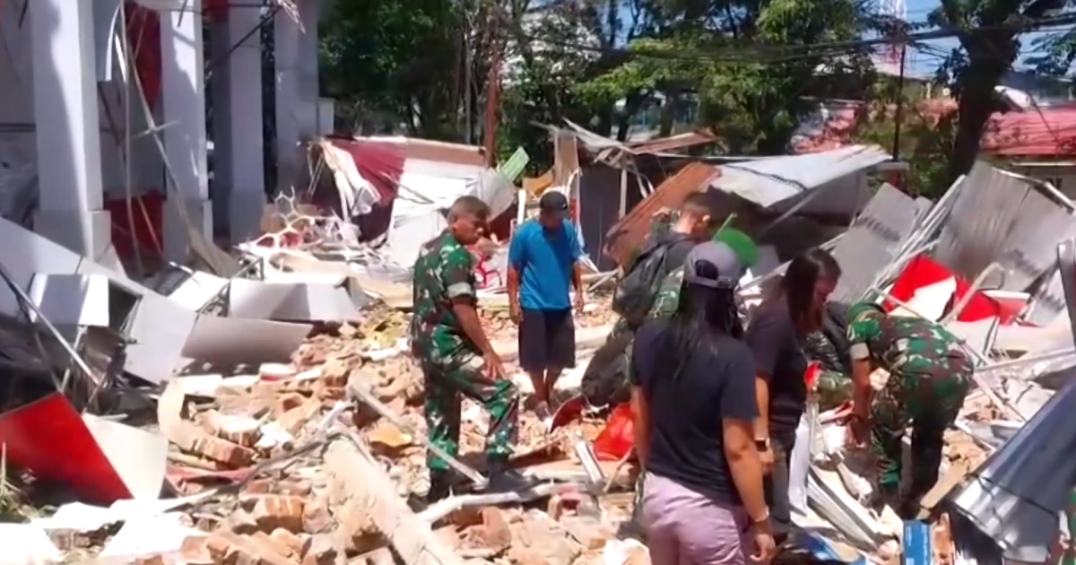 Terremoto de magnitude 7,6 deixa uma morte na Indonésia