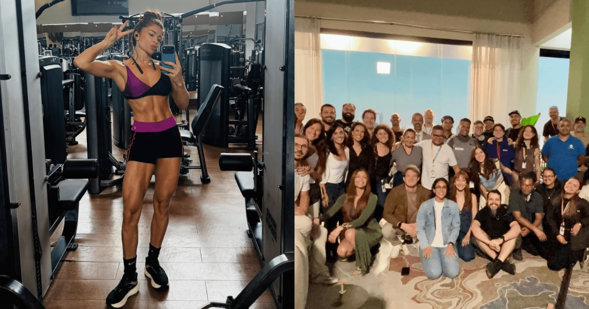 Grazi Massafera abre álbum de fotos com elenco de “Três Graças”; veja