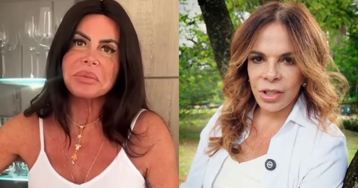 Gretchen fala sobre suposta rivalidade com a irmã Sula Miranda em trend