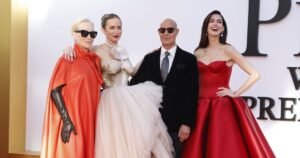 “O Diabo Veste Prada 2”: confira looks de famosos na première do filme