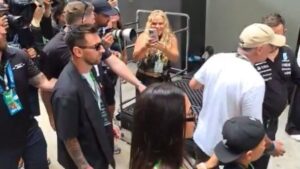 F1: Passagem de Messi tem tombo e “rolê” no carro de Kimi Antonelli