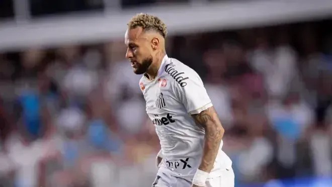 Neymar abre placar para Santos contra Red Bull Bragantino; veja